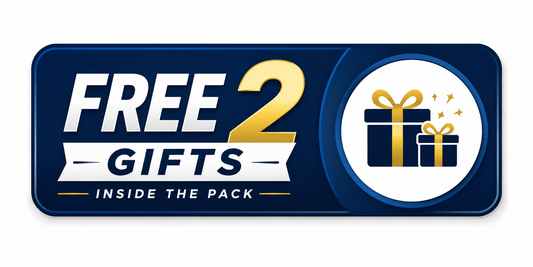 2 FREE GIFTS INSIDE THE PACK