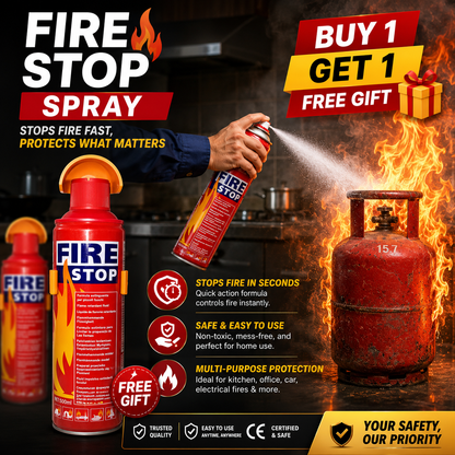 PORTABLE FIRE STOP SPRAY ( BUY 1 GET 1 FREE )