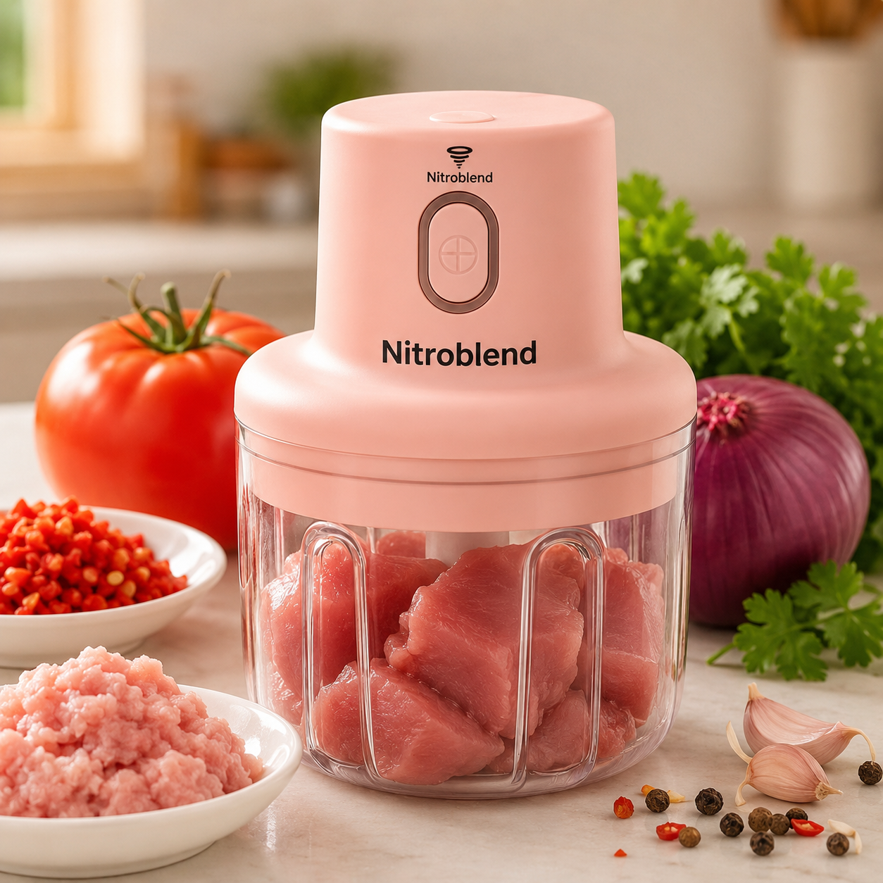 Electric Mini Food Chopper